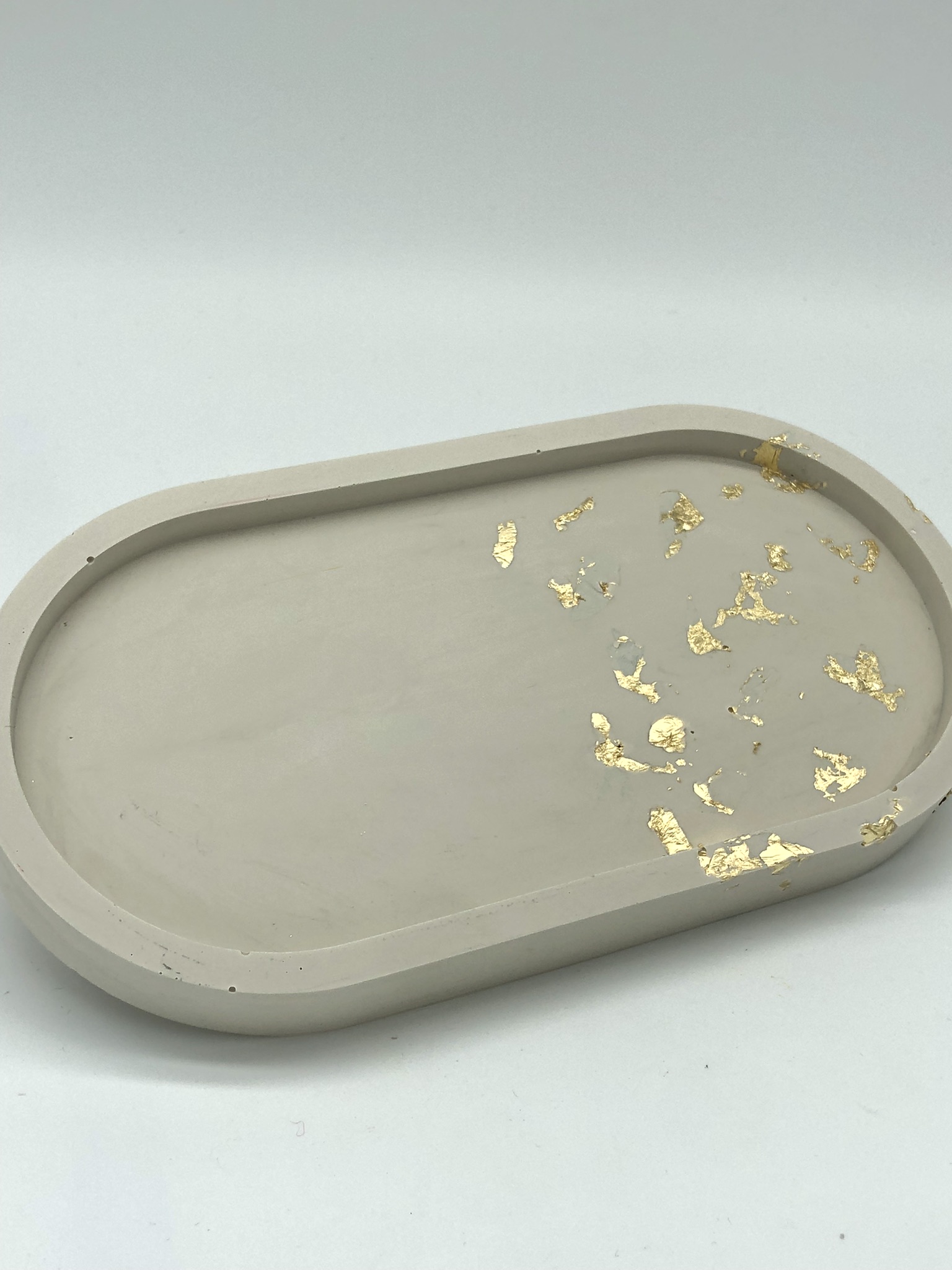Billede af 'Sandstone' - Oval Trinket Tray skål