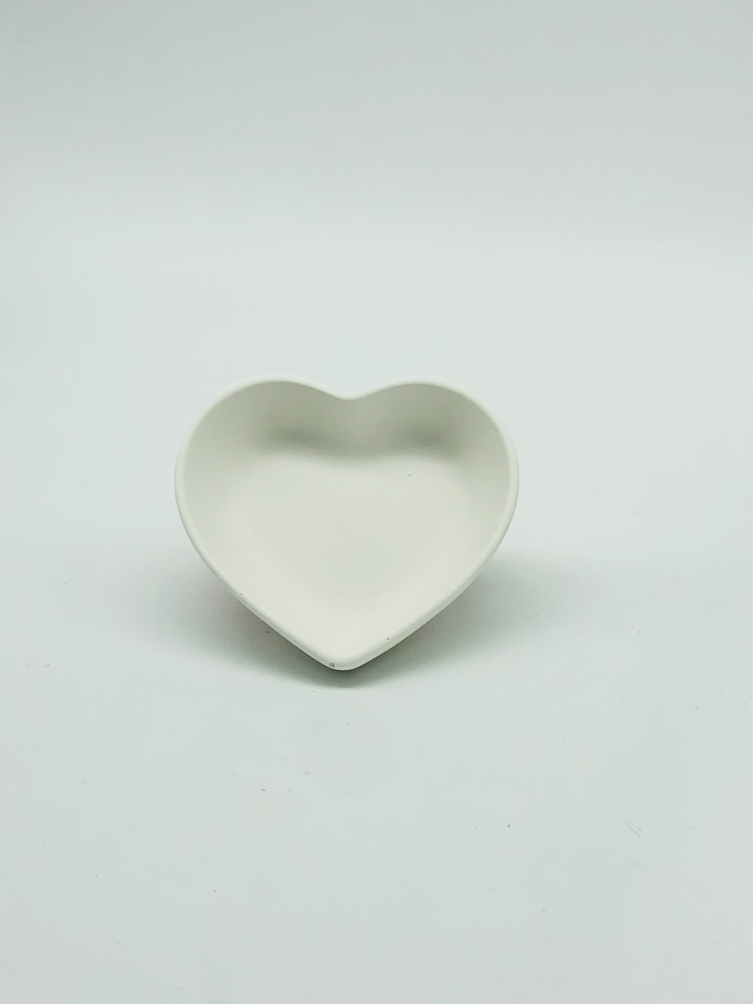 'Design selv' - Lille hjerteformet skål