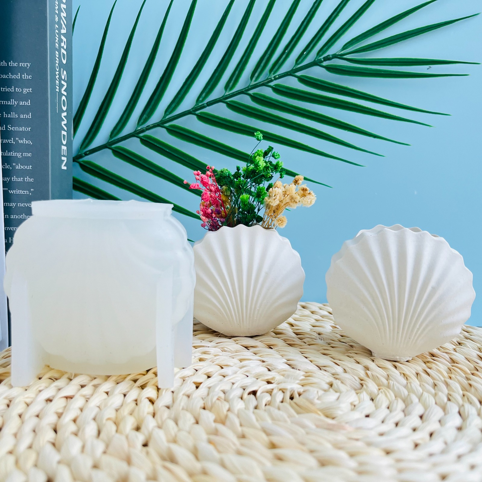 Billede af DIY Silikone forme - Lille musling vase